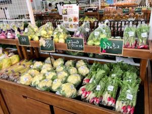 保田小の野菜