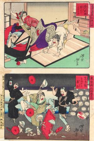 東京開化狂画名所